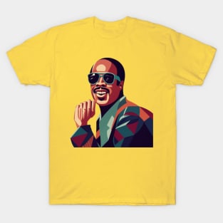 Stevie Wonder WPAP Limit Color T-Shirt